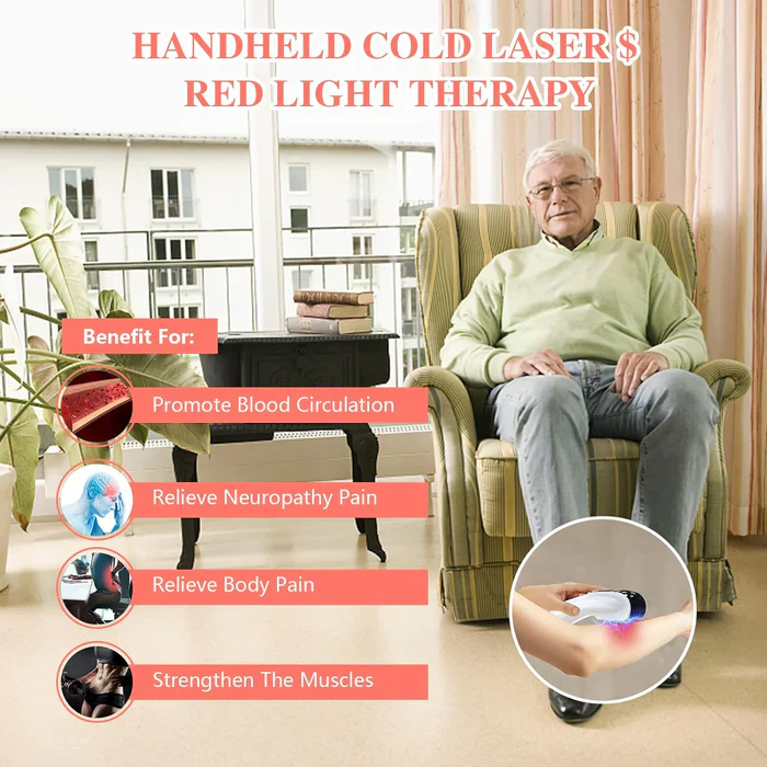 KTS® 2-in-1 Infrared Light Therapy Device for Pain Relief - Image 6