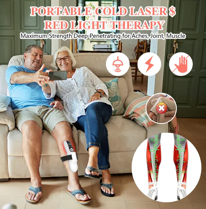 KTS® 2-in-1 Infrared Light Therapy Device for Pain Relief - Image 8