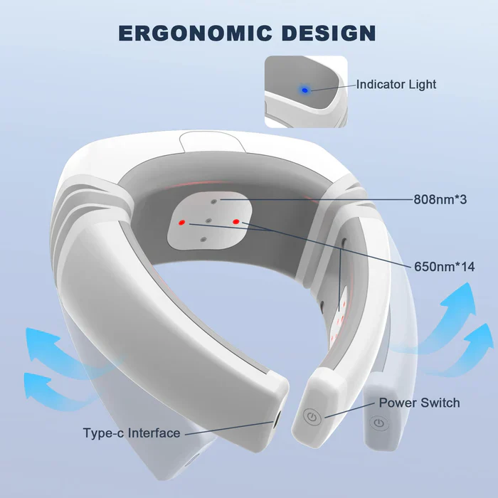 KTS® Red Light Therapy Device For Neck Pain - Image 7